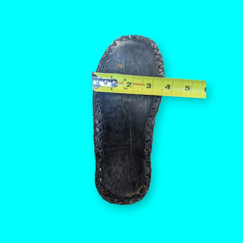 Kids Handmade Leather Slippers - Picture 6 of 6